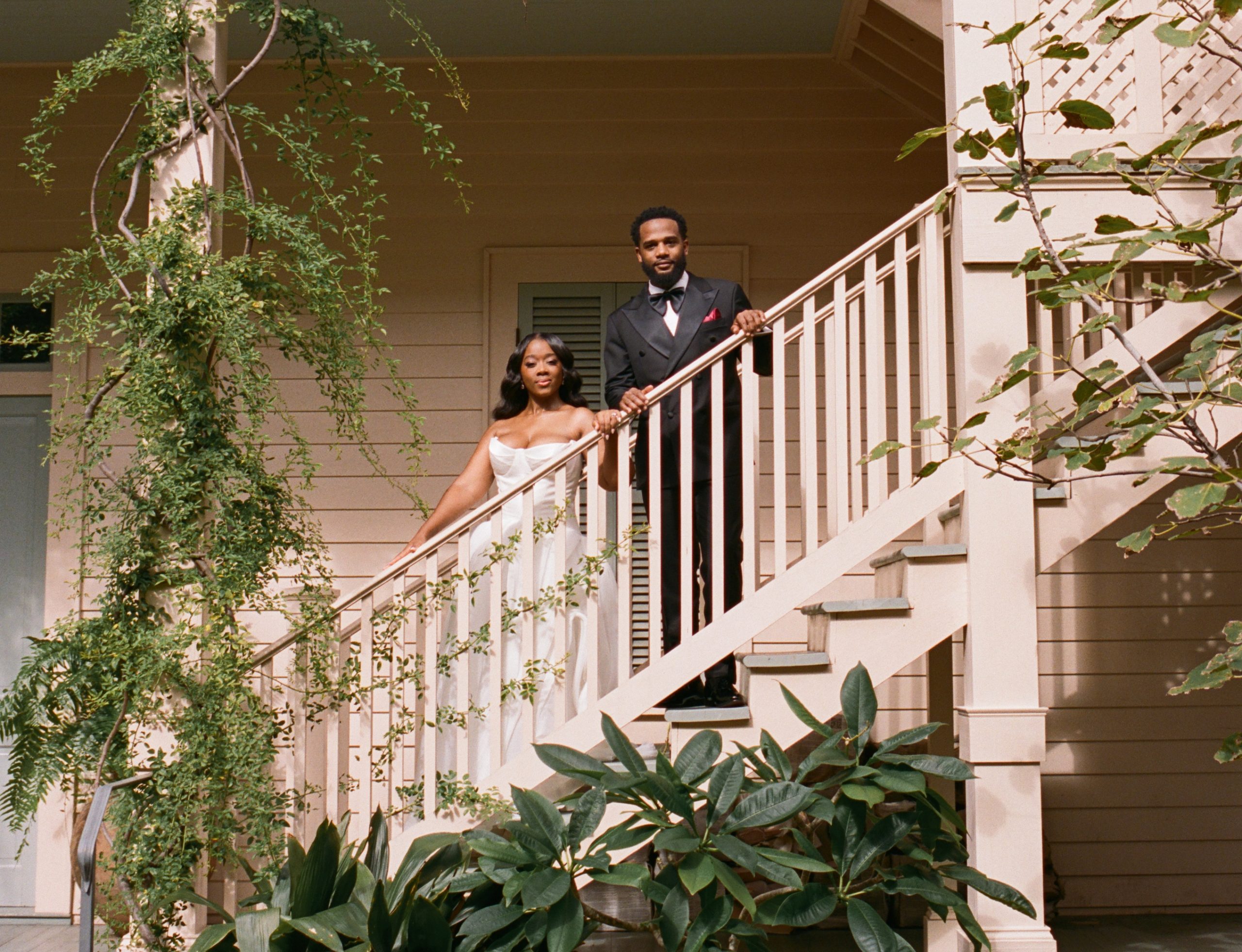 Bridal Bliss: NyAsia And Noah Celebrated Their New Orleans Nuptials With A String Quartet And A Second Line