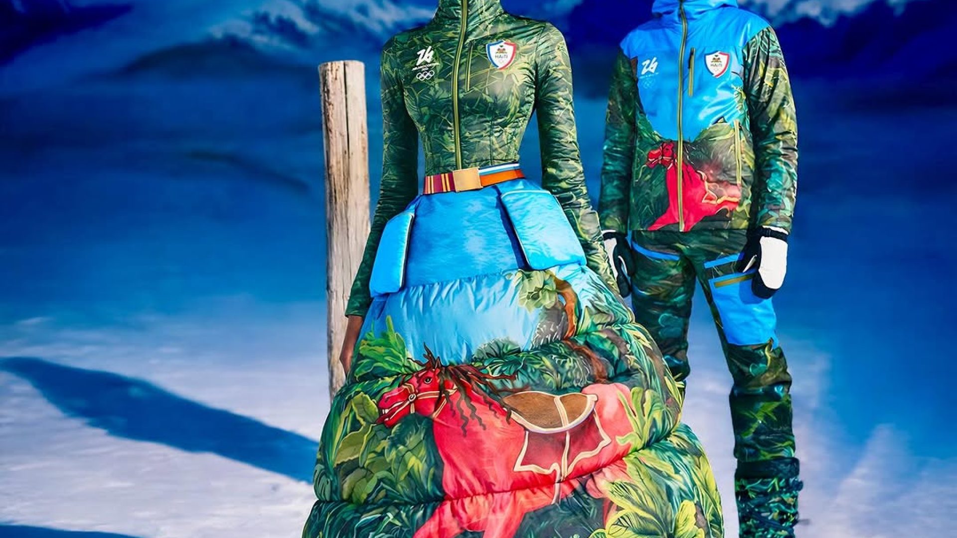 Haiti’s Winter Olympic Uniforms Are Breaking The Internet