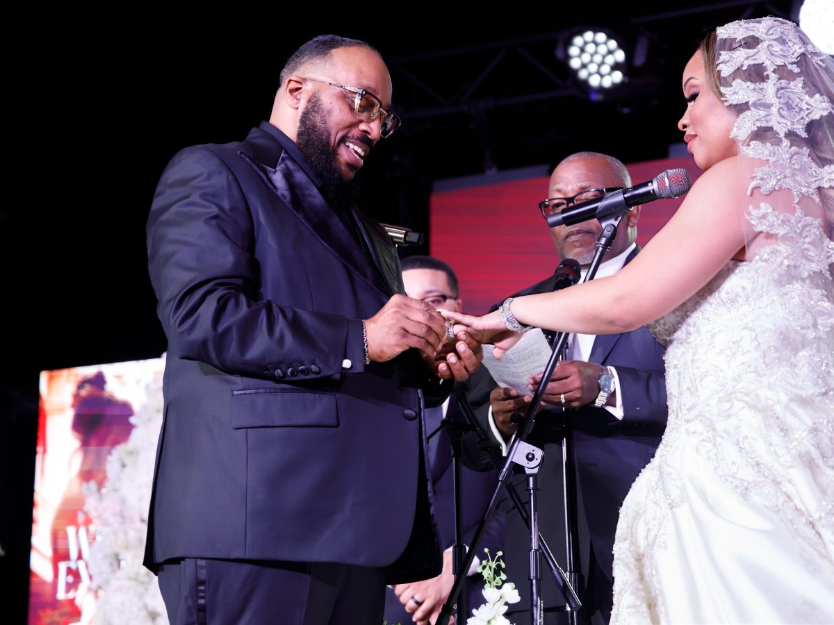 Bridal Bliss: Inside Gospel Star Marvin Sapp And La'Boris Cole's Epic Wedding Day