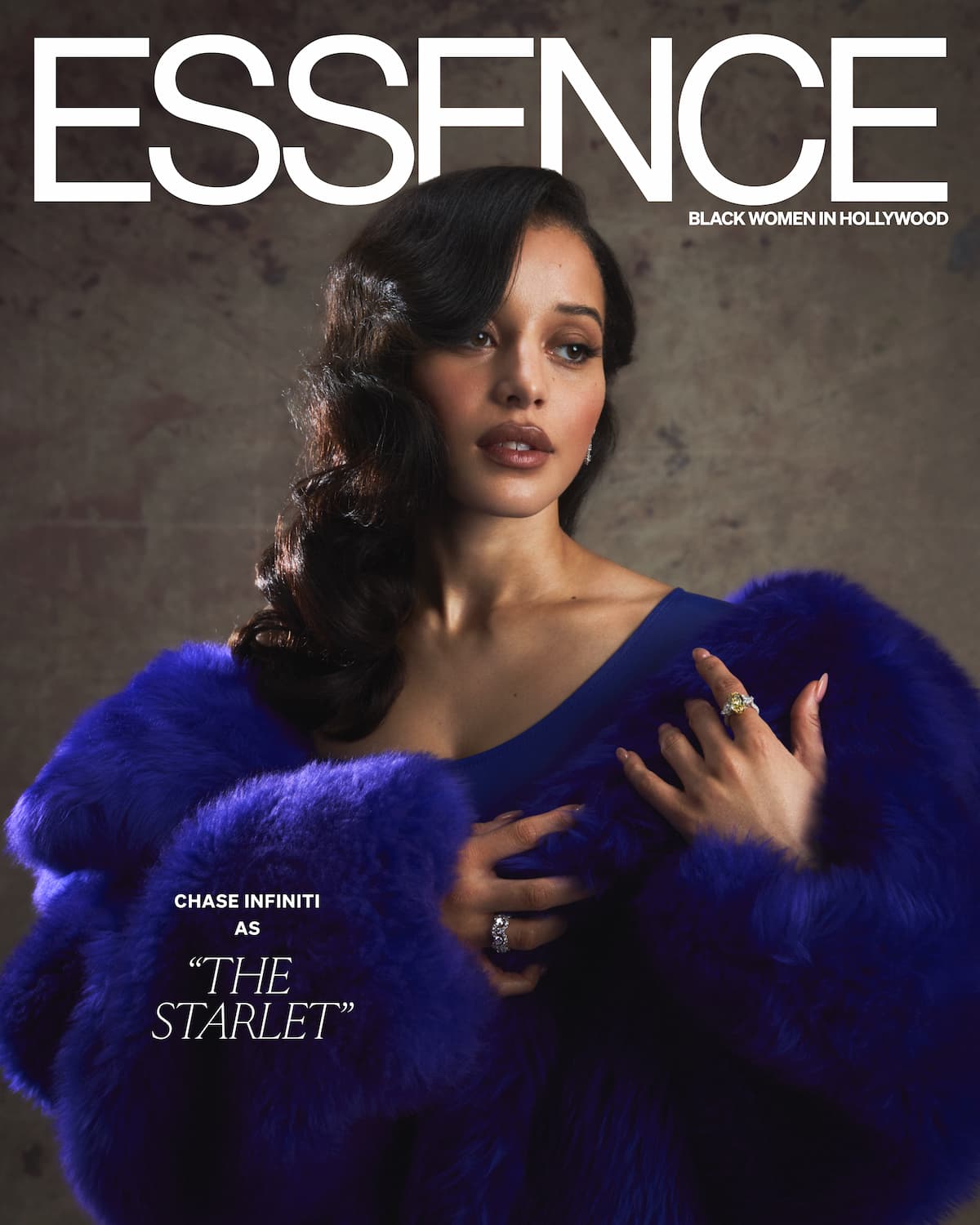 Essence Magazine. Cover photo of Chase Infiniti