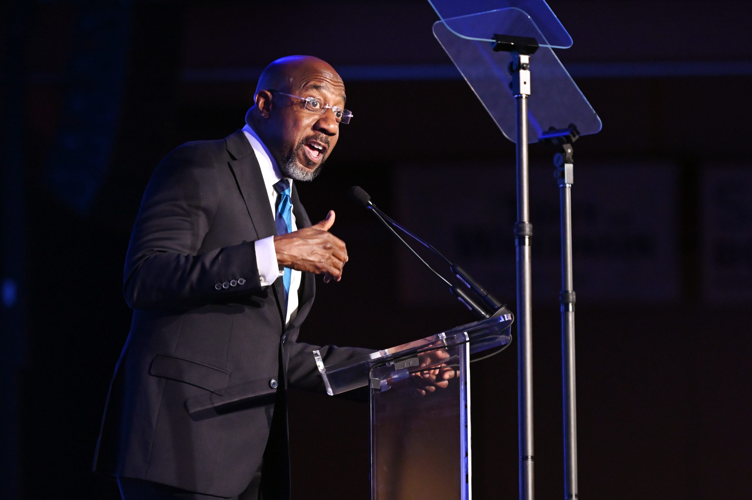Exclusive: Sen. Raphael Warnock Condemns Trump’s Racist Post About The Obamas, Urging Lawmakers 'Not To Be Silent'