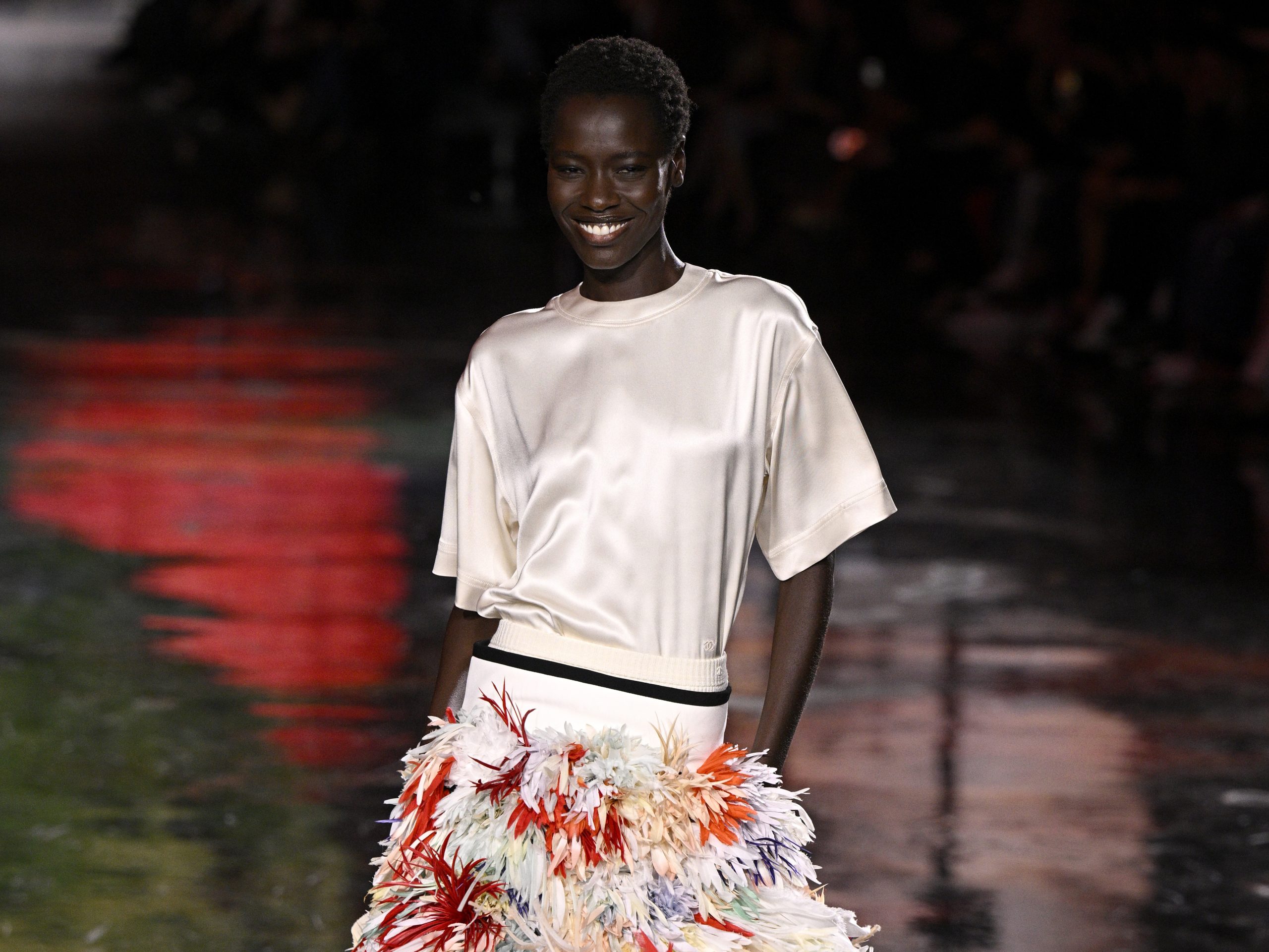 Awar Odhiang Becomes The Third Black Model To Close A Chanel Runway Show In 115 Years