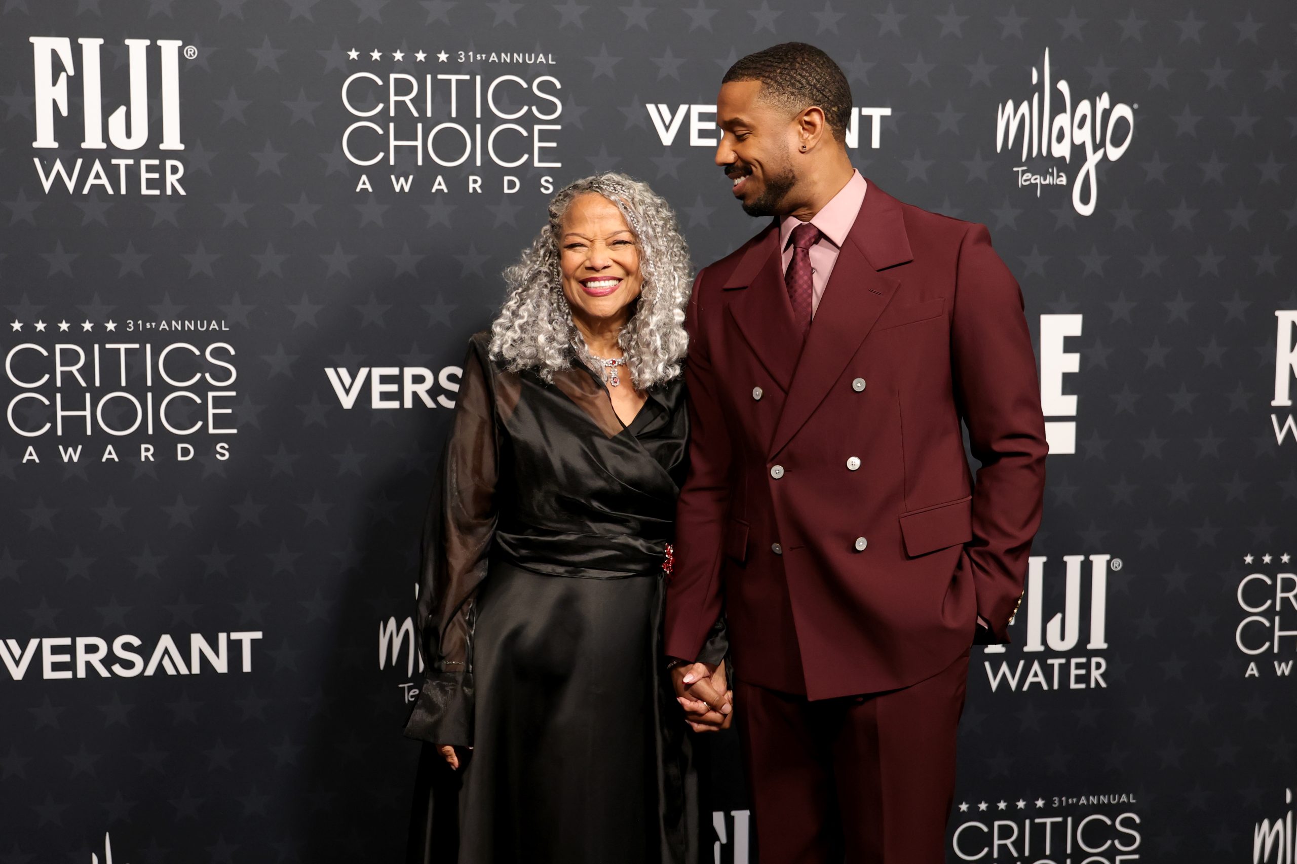 Michael B. Jordan Had The Cutest Date At The Critics Choice Awards—His Mom