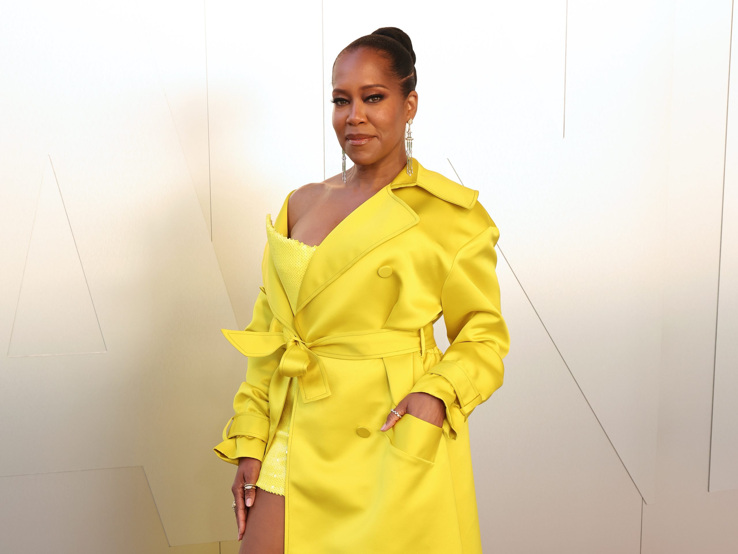 Get The Look: Channel Regina King’s Monochromatic Yellow Outfit For Less