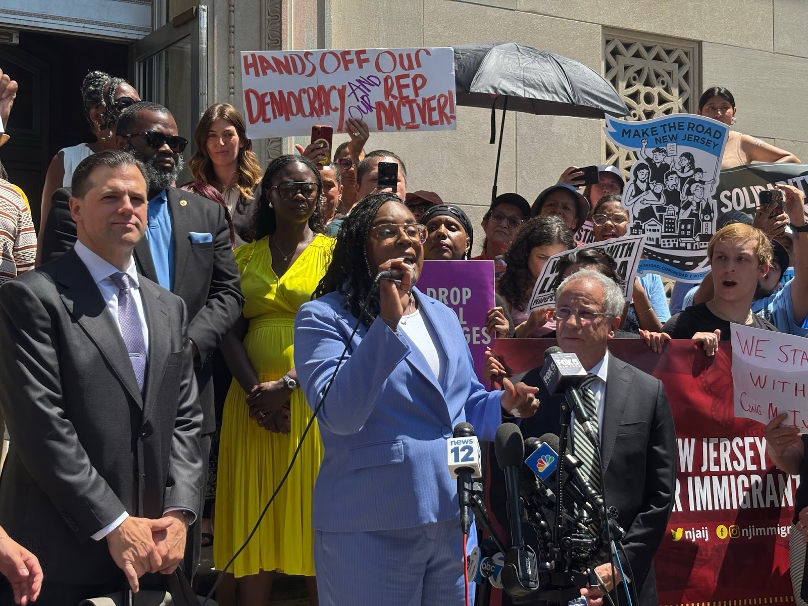 “They Will Not Intimidate Me”: Rep. LaMonica McIver Pleads Not Guilty To Federal Charges Stemming From ICE Facility Visit