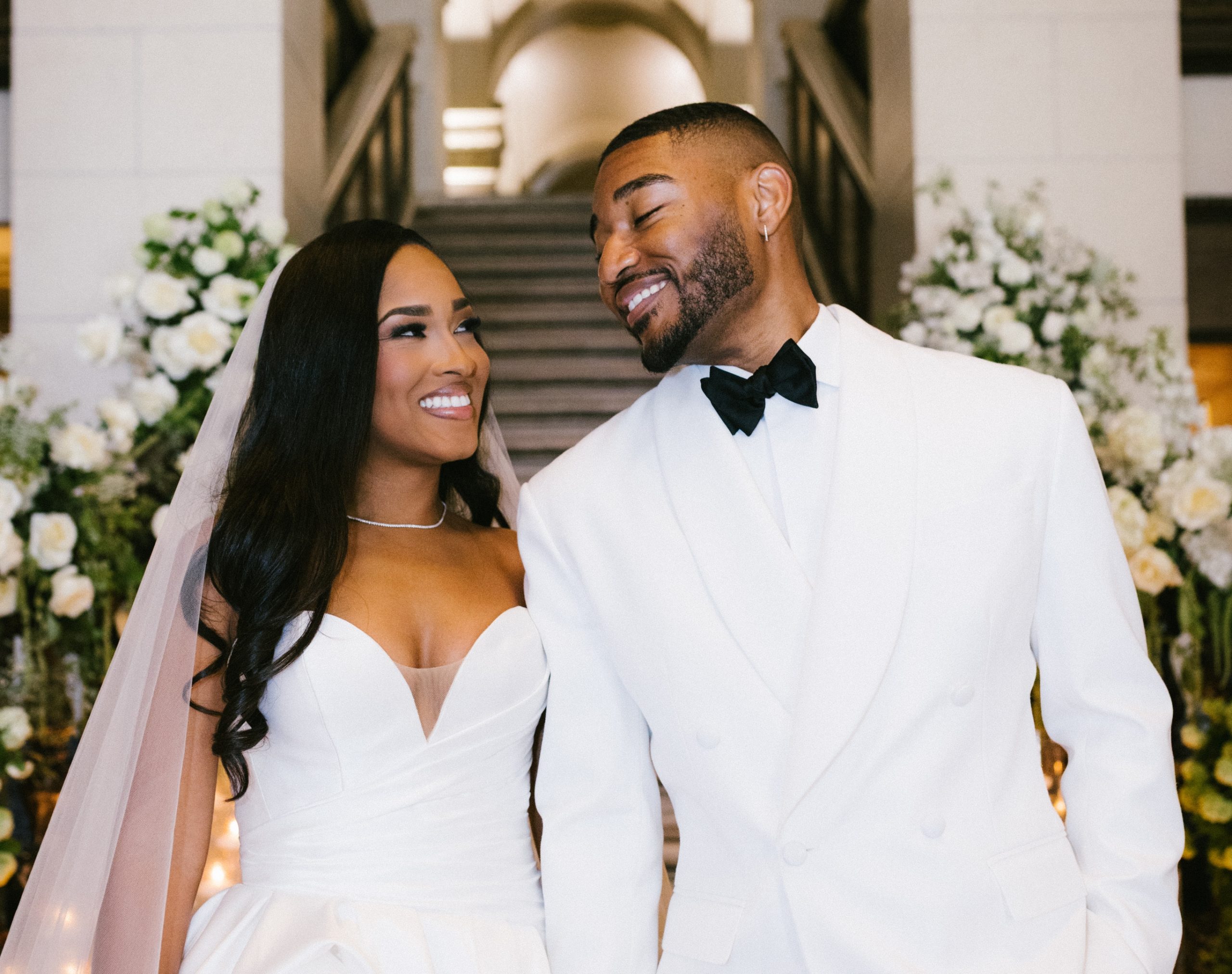 Bridal Bliss: Former 'Sweet Life' Stars Jerrold And Cheryl's Wedding Was A Love Letter To LA