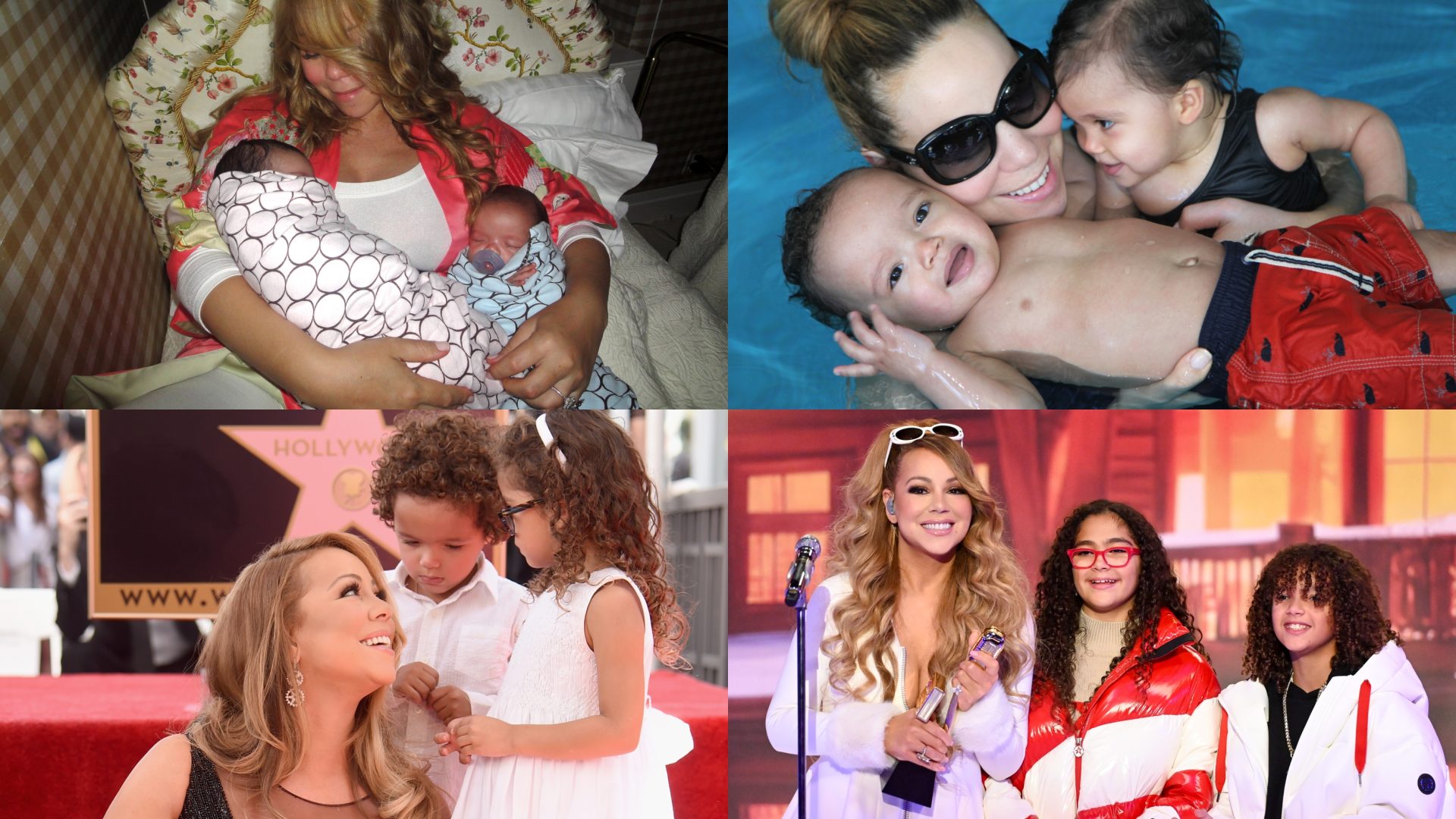 Photos Of Mariah Carey And Twins Moroccan And Monroe Over The Years