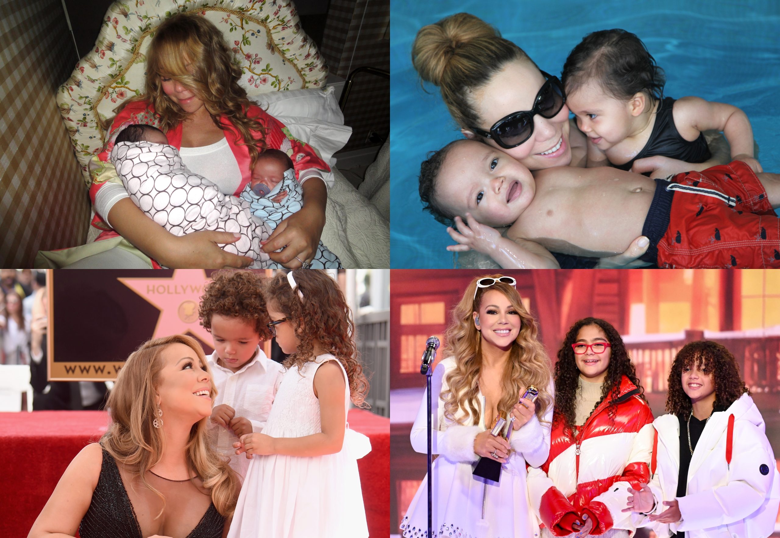 Photos Of Mariah Carey And Twins Moroccan And Monroe Over The Years