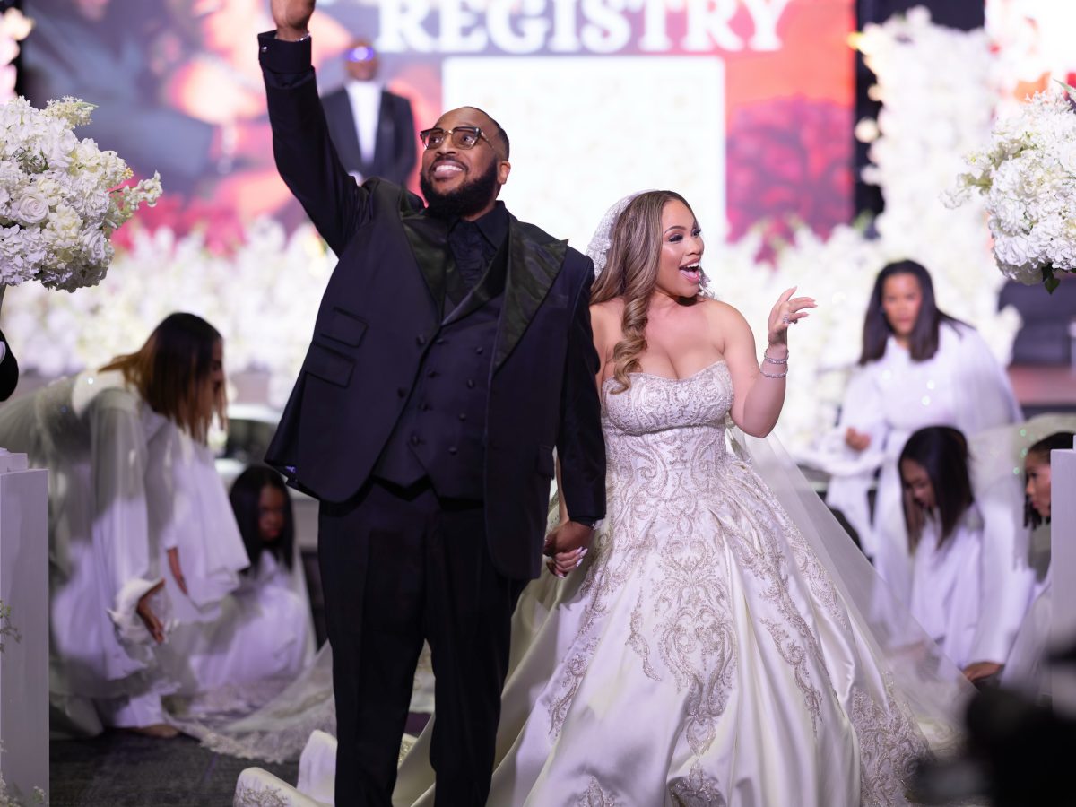 Bridal Bliss: Inside Gospel Star Marvin Sapp And La'Boris Cole's Epic Wedding Day