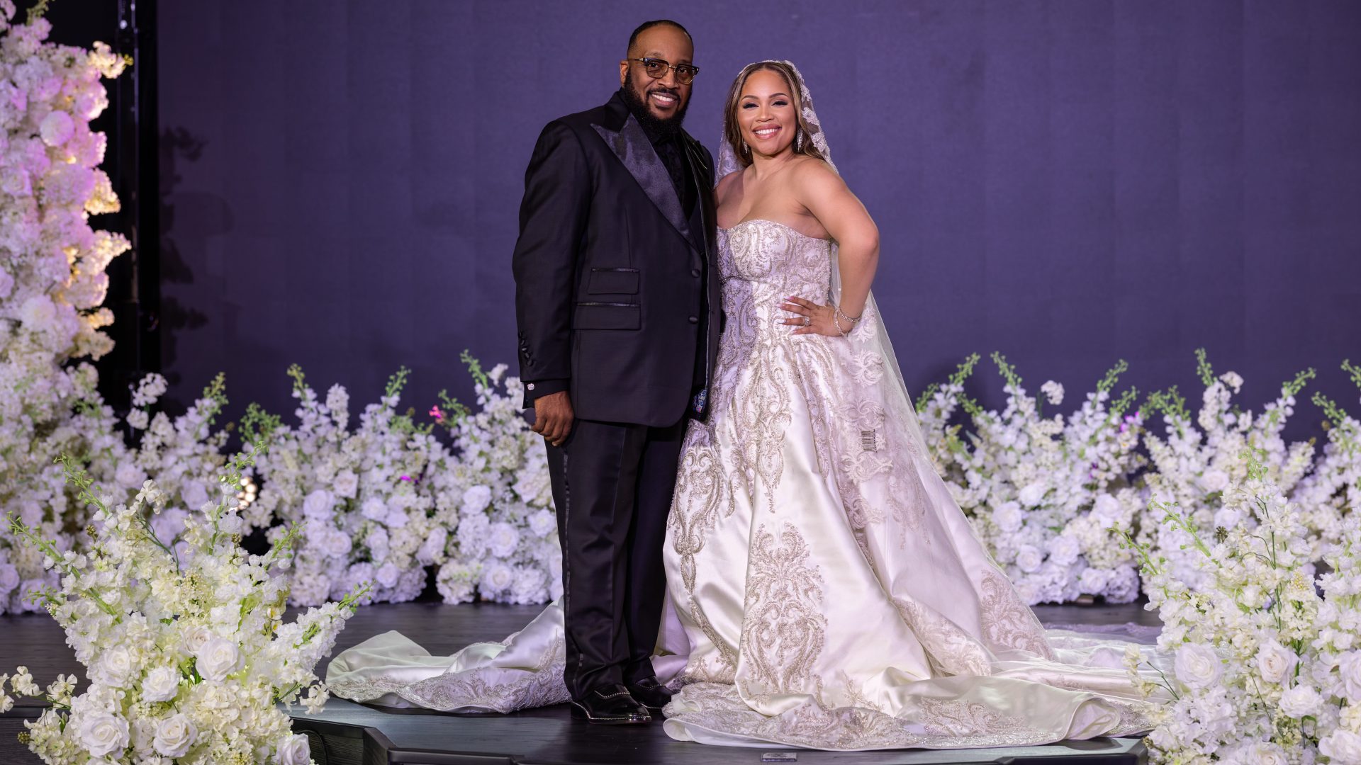 Bridal Bliss: Inside Gospel Star Marvin Sapp And La'Boris Cole's Epic Wedding Day