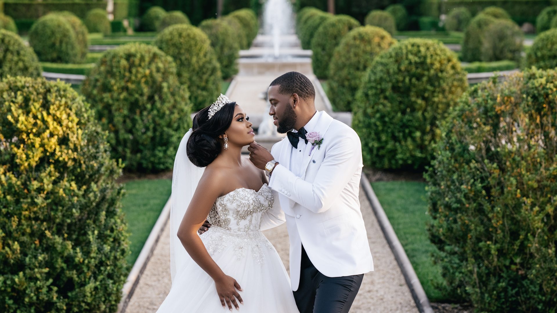 Bridal Bliss: After A Health Crisis, Jordan And Naomi Celebrated Life And Love Like Black Royalty