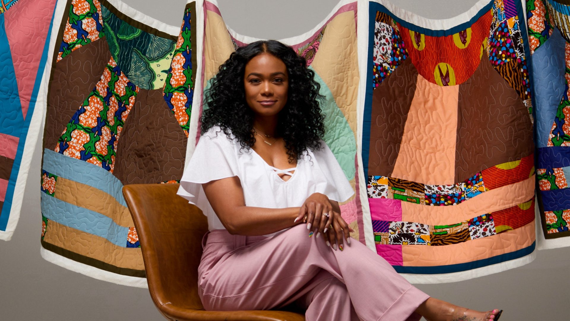 Mamas At Work: Tatyana Ali On Quilting For A Cause And Learning To Rest — 'I've Been Working Since I Was Four'