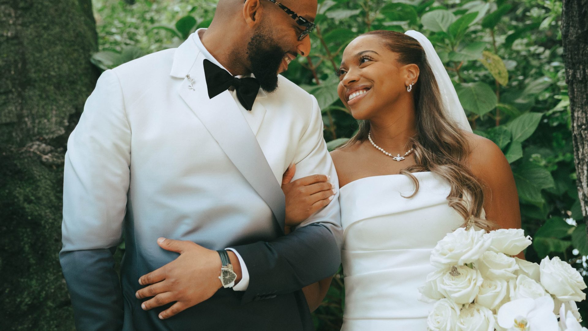 Bridal Bliss: After A First Date In Tulum And Proposal In Italy, Jetsetters Jazmyn & Sydney Say 'I Do' In Malibu