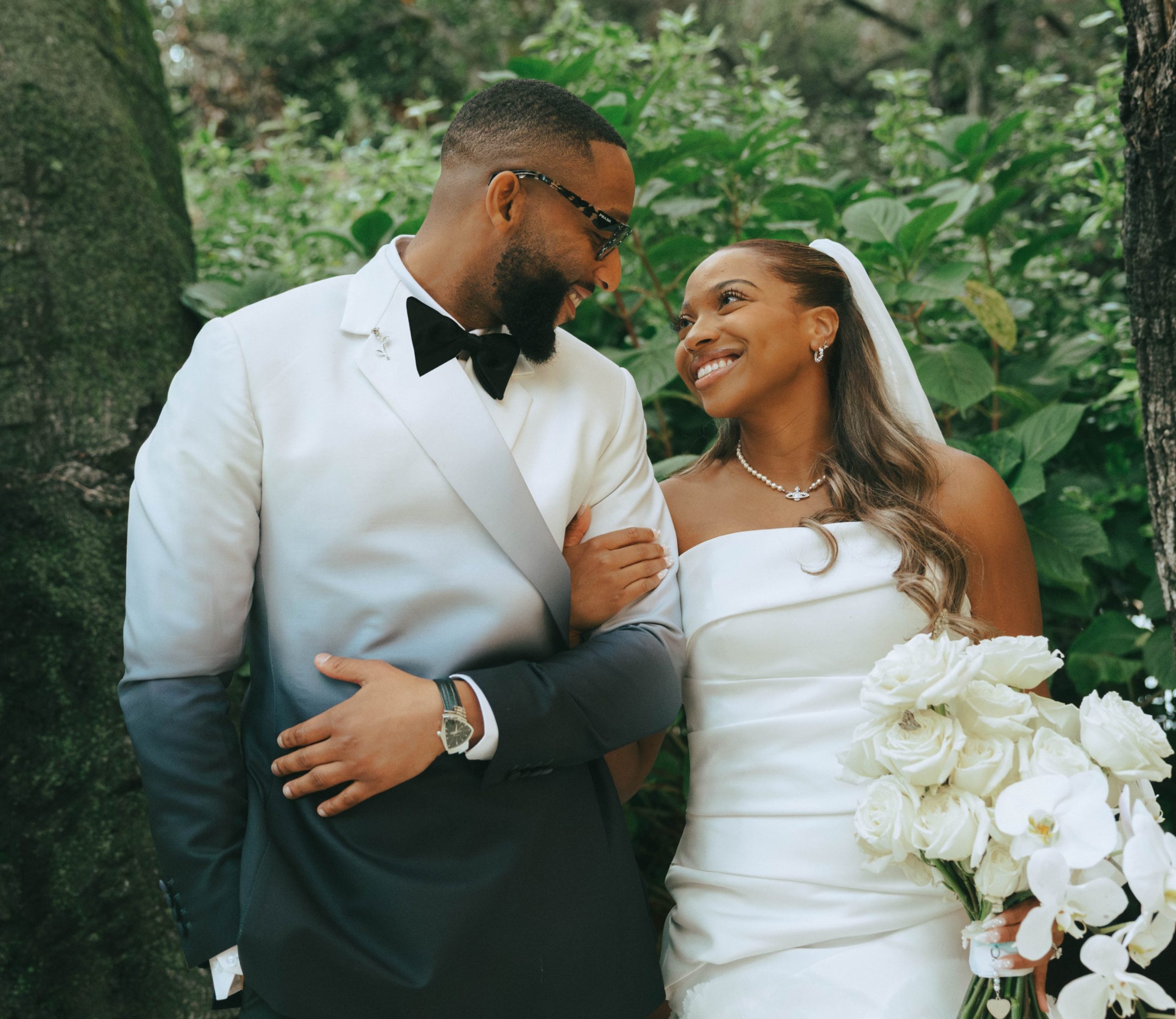 Bridal Bliss: After A First Date In Tulum And Proposal In Italy, Jetsetters Jazmyn & Sydney Say 'I Do' In Malibu