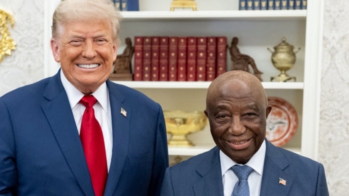 "Such Good English": Trump’s Comment To Liberia’s President Sparks Backlash — English Is The Country’s Official Language