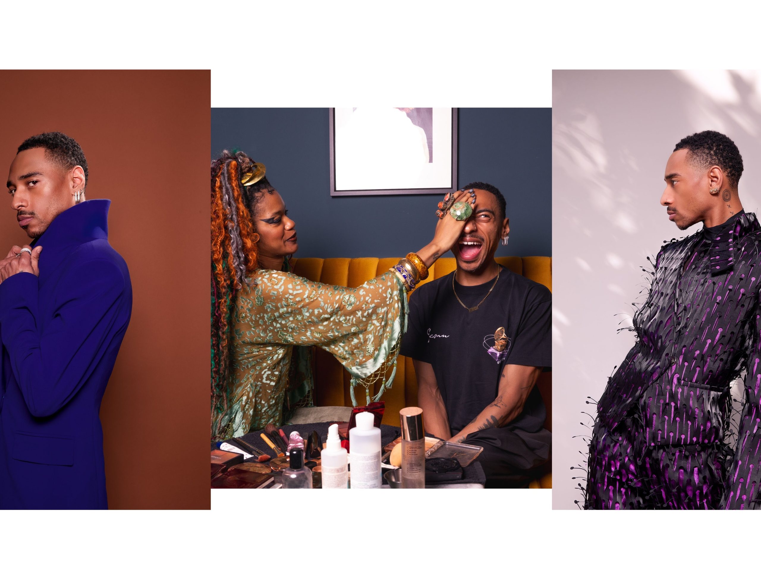 Durand Bernarr’s Iconic GRAMMYs Win Look Was A Nod To His Musical Journey